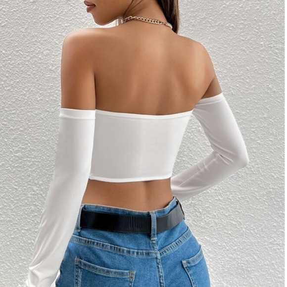 🪞 frill edge long sleeve top - Picture 5 of 8